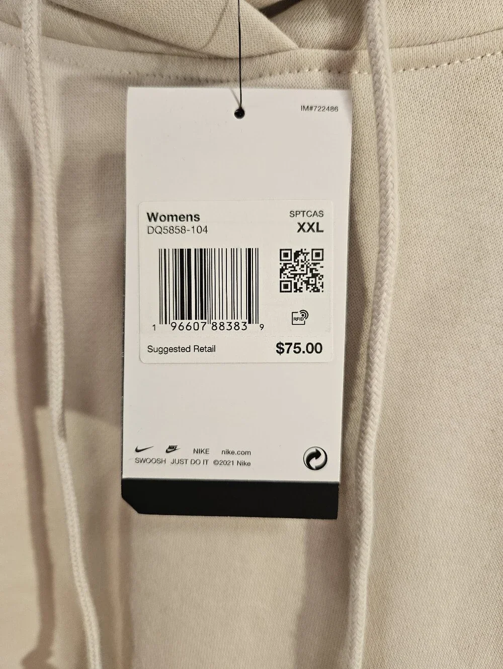 Nike Sportswear Phoenix Fleece Oversized Pullover Hoodie Women Size XXL New